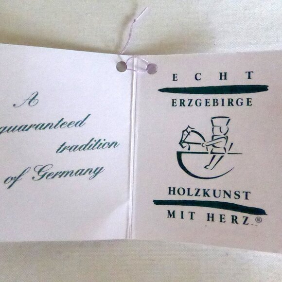 NEW 5.5” KADEN & STRACO ERZGEBIRGISCHE GERMAN NIGHT WATCHMAN INCENSE SMOKER - Picture 13 of 15